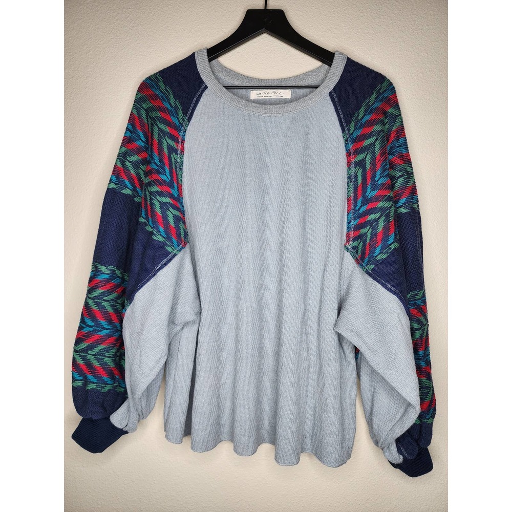 We the Free Rainbow Dream Sweater Pullover Sz Medium